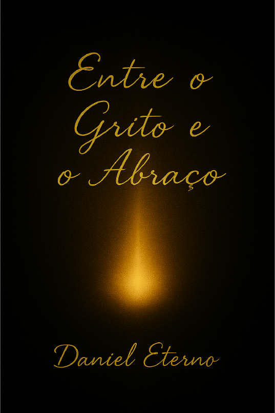 Capa do e-book Entre o Grito e o Abraço, de Daniel Eterno